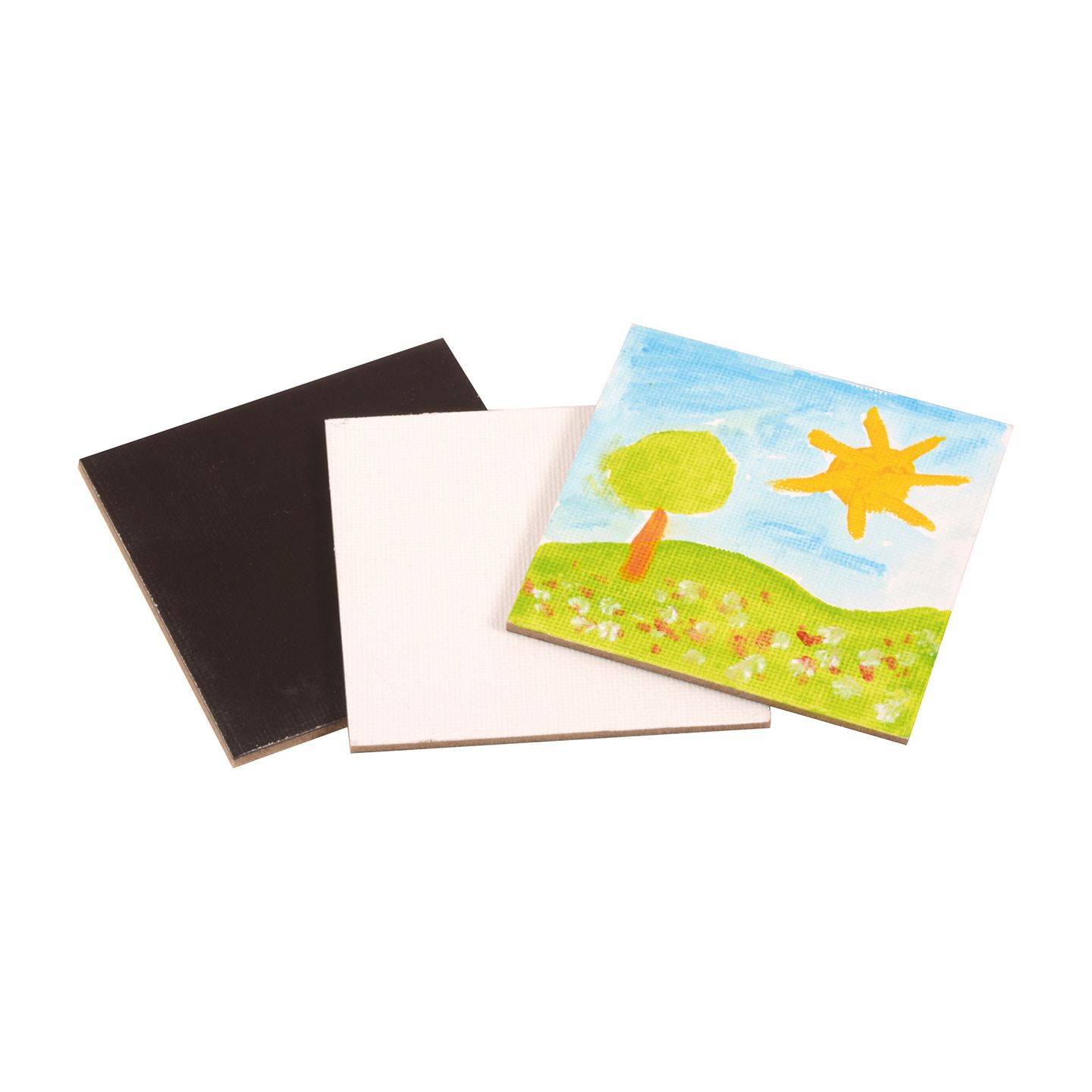 Magnet Leinwandquadrate 12er Set