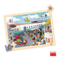Puzzles Transport, 4x 35 Teile