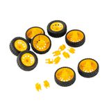 101.272.200 - Join Clips Räder und Drehclips M, 8 Stück