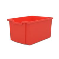Materialbox mittel-gross rot, Höhe 22,5 cm