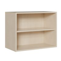 Hängeschrank mit Mittelwand und 2 Einlegeböden, B 102 x H 60 x T 40 cm