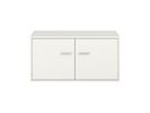Pureo Doppeltürenschrank Dekor, 1 Einlegeboden, B 100 x H 50 x T 80 cm