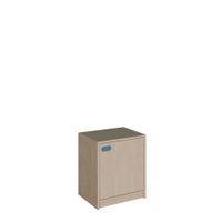 Korpusschrank mit Sockel, Tür rechts, 1 Einlegeboden, B 52 x H 60 x T 40 cm