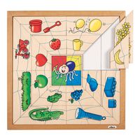 Spinnen Sortierpuzzle - Farben