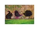 Outdoortafeln Tiere 3er-Set