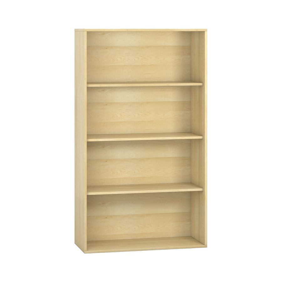Pureo Regalschrank offen, Furnier
mit 1 Konstruktionsboden und 2 Einlegeböden
B 100 x H 175 x T 42 cm