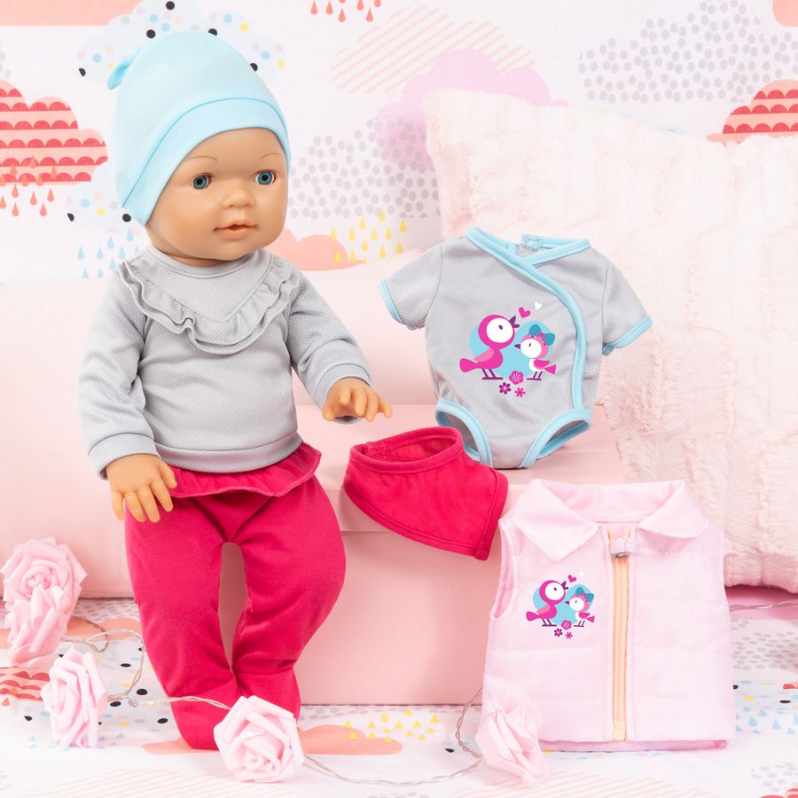 Kleider für Puppen 38-42 cm, rosa