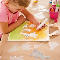 Frühlingsschablonen