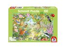 Tiere im Wald, Puzzle 100 Teile