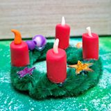 K23.011.005H - Mini-Adventskranz