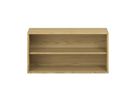 Pureo Regalschrank offen Furnier, B 100 x H 50 x T 42 cm