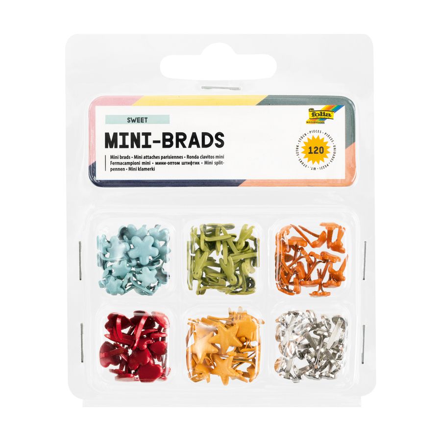 Musterklammern, Formen 120 Stk.