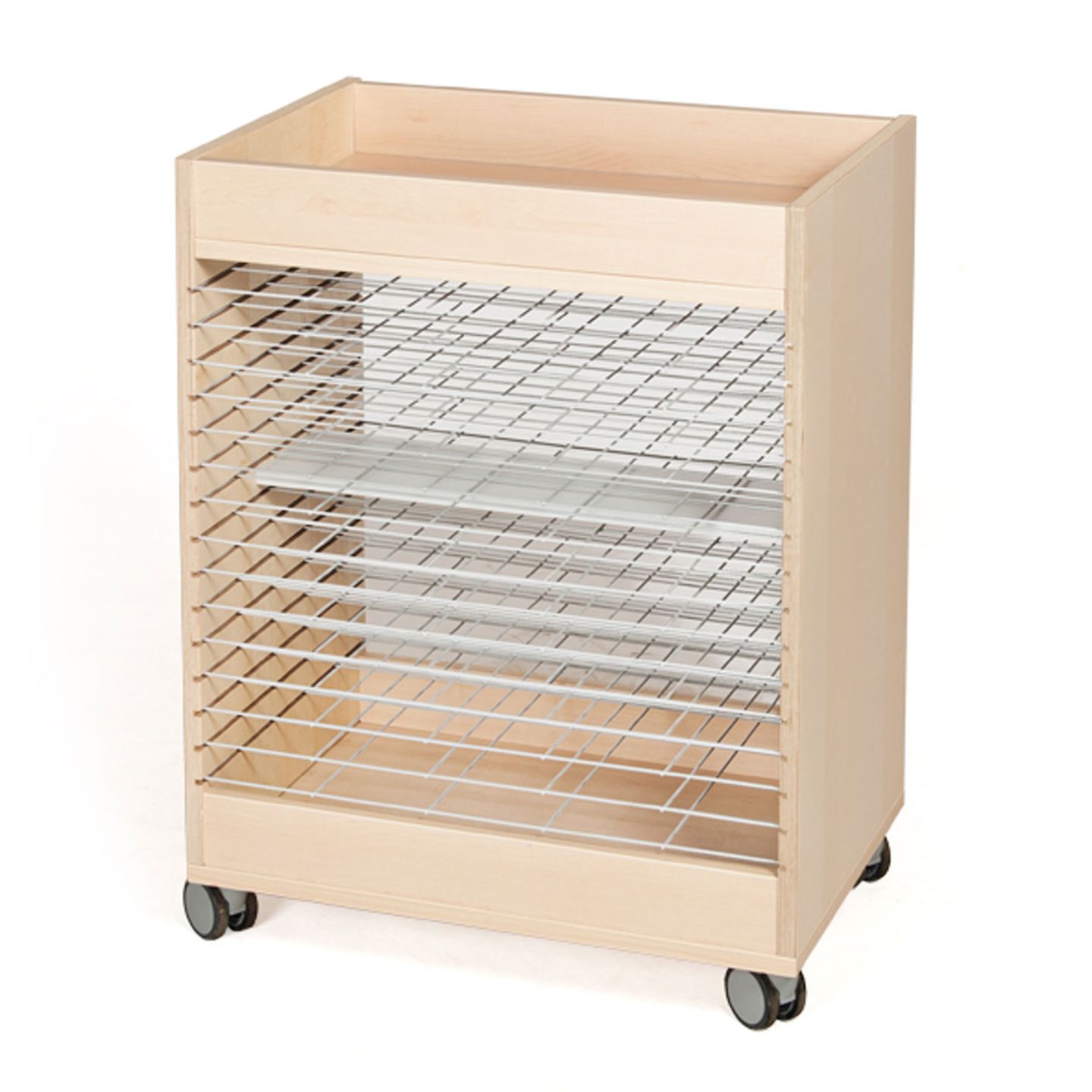 Trocknerwagen mit 15 Trockengitter