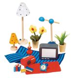103.128.600 - Puppenhaus Zubehör Wohn- und Schlafzimmer