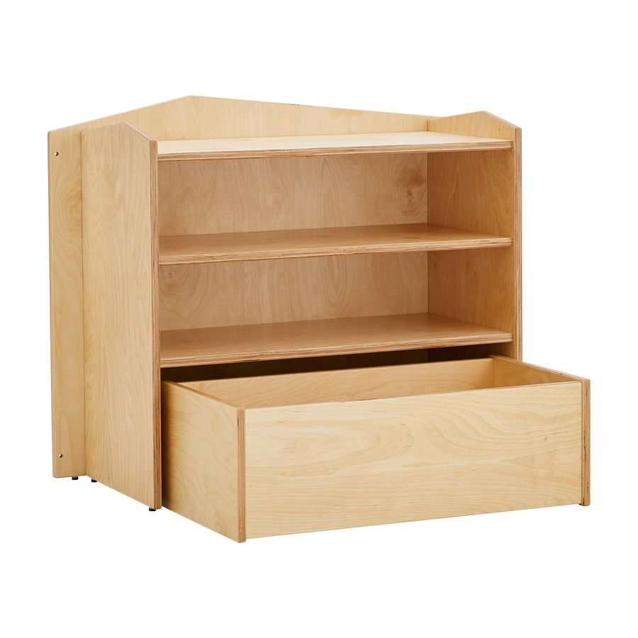 Raumteiler rise.upp Regalschrank mit Spiegel