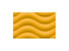 Laternenrohling Wellpappe eckig, gelb, 5 Stk.