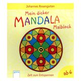 111.801.100 - Mein dicker Mandala Malblock - Malen und Entspannen ab 4 Jahren