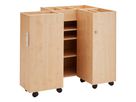 Klappschrank Dekor, B 72,2 x H 104,8 x T 91,4 cm