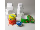 Schachteln rund, weiss 4er-Set