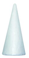 Styropor-Kegel 15 cm, 25 Stk.