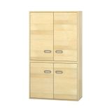 444.014.119K - Pureo Türenschrank mit 2 Doppeltüren, Furnier
mit 3 Einlegeböden
B 100 x H 175 x T 42 cm