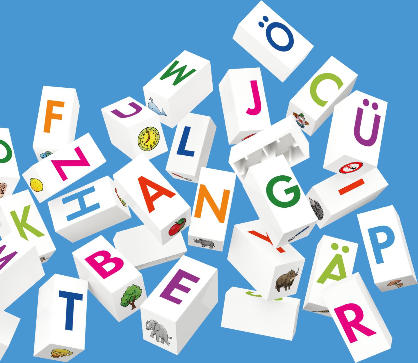 Erstes Lernen Buchstaben