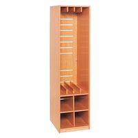 Liegepolster-/Deckenschrank für Wolldecken Grundmodell, B 49,4 x H 196,8 x T 62 cm