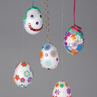 Pailletten-Eier