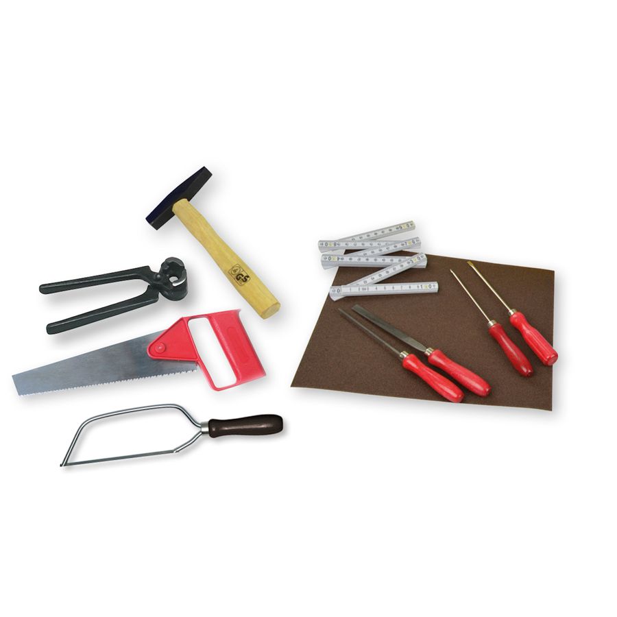 Werkzeug-Set für Hobby und Schule, 11 Teile