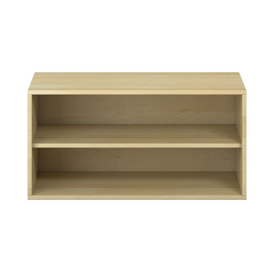 Pureo Regalschrank offen Furnier, B  100 x H 50 x T 60 cm