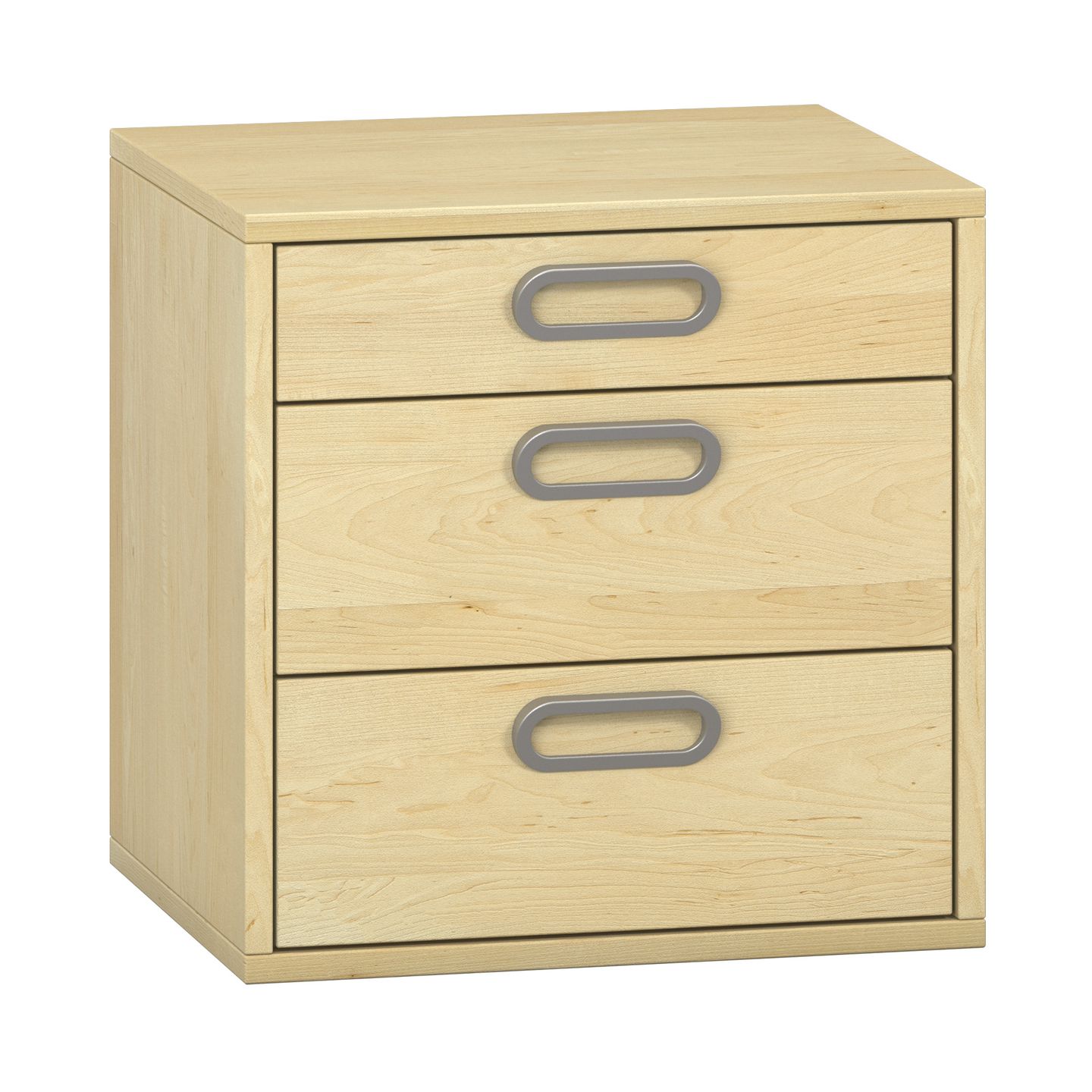 Pureo Schubkastenchrank mit 3 Schubkästen, Furnier
B 50 x H 50 x T 42 cm