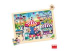 Puzzles Freizeit, 4x 24 Teile