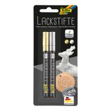 310.204.700 - Lackstifte Gold + Silber, 1 mm