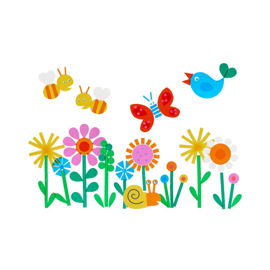 Sachenmacher - Fensterbild Frühling Bastelset