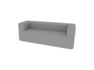 Hortsofa XL 3-Sitzer, mit Stoffbezug, Sitzhöhe 45 cm