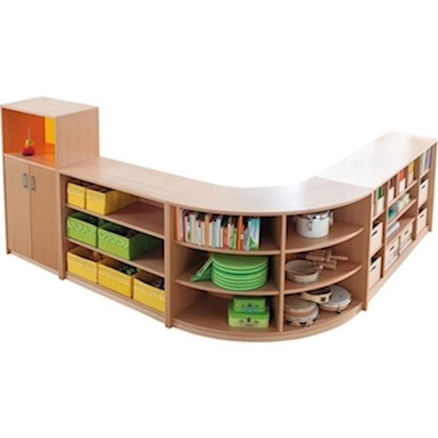 Raumteiler 7 Forminant, B 258/233 x H 83,6/122 x T 39,4 cm