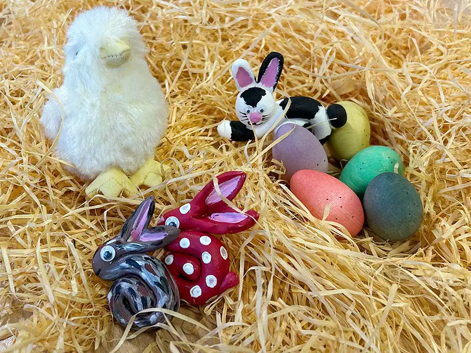 Osterhasen basteln