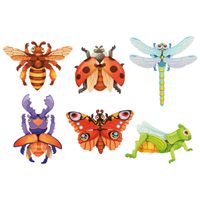 Magnetpuzzle Insekten 6er Set