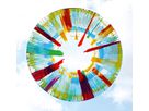 Folie transparent, 50 Blatt zu Farbschleuder Flying Colors