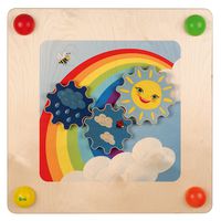 Wandelement Regenbogen