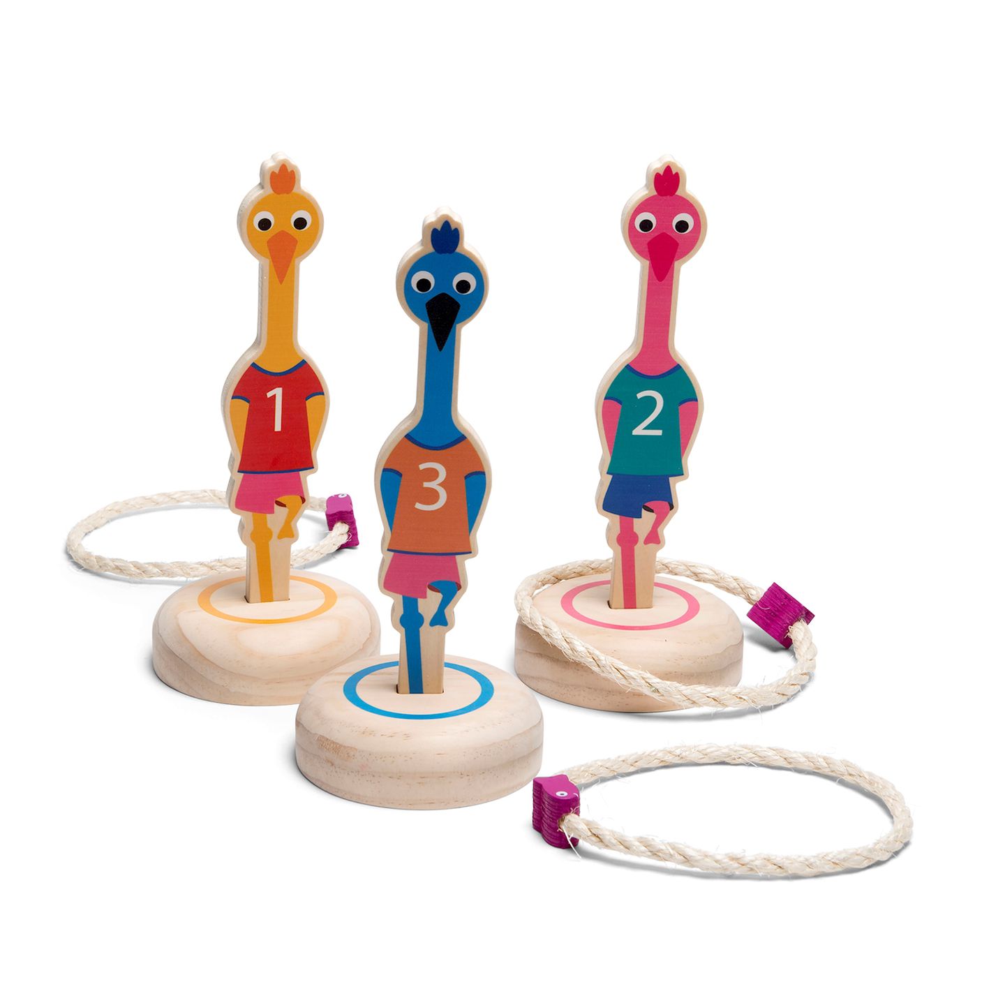 Ringwurfspiel Vögel