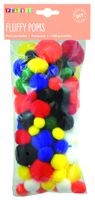 Pompon Mischung, 100 Stk.