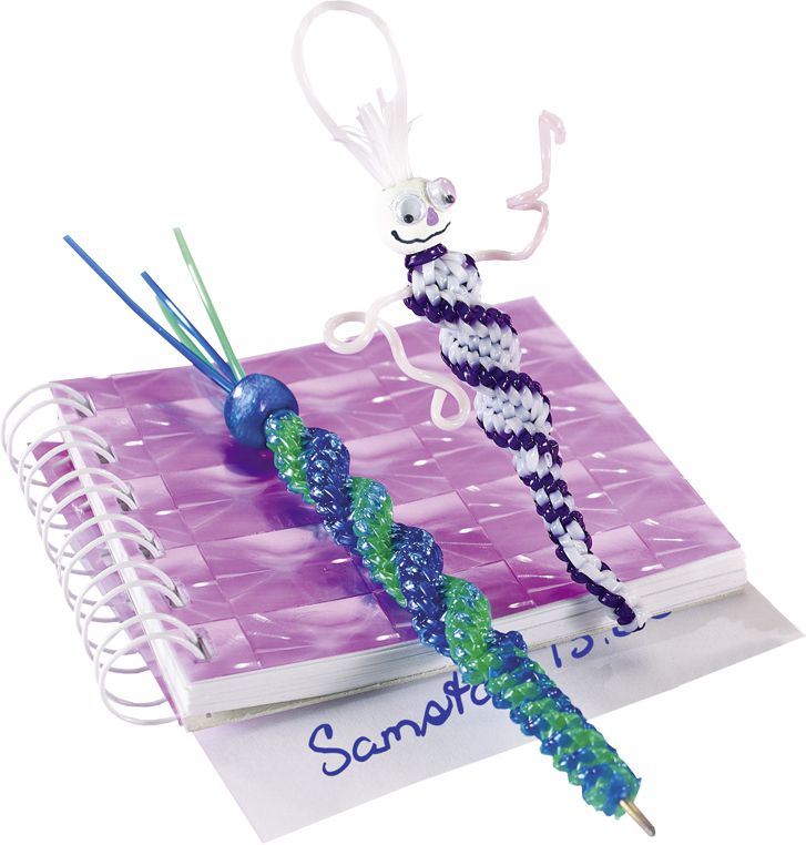 Scoubidou Flechtschnüre, 100 Stk.