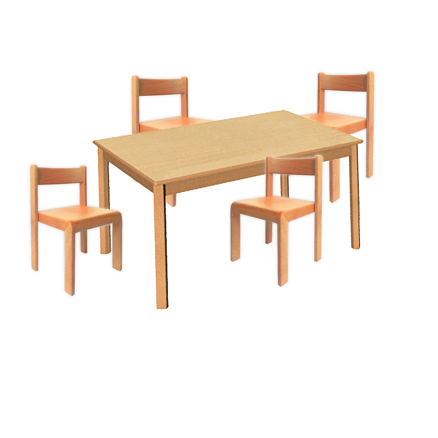 Stuhl-Tisch-Kombination