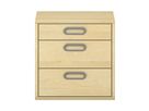 Pureo Schubkastenchrank mit 3 Schubkästen, Furnier
B 50 x H 50 x T 42 cm