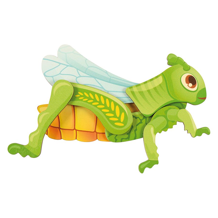 Magnetpuzzle Insekten 6er Set