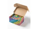 Holzperlen Pastell Jumbo, 1 kg