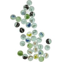 Katzenaugenmurmeln Ø 16 mm, 101 Stk. aus Glas