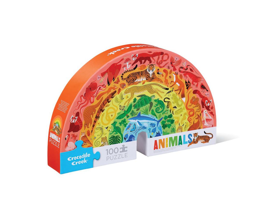 Puzzle Regenbogen, 100 Teile