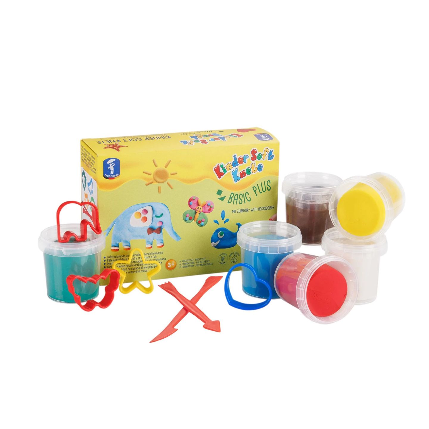 Kinder Soft Knete 6 x 150 g